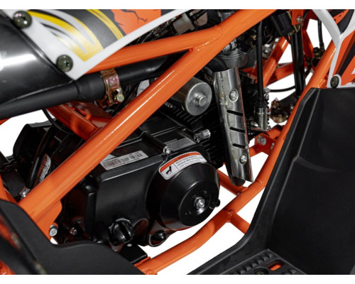 Дитячий акумуляторний квадроцикл моторизований DESERT STORM помаранчевий