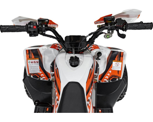 Дитячий акумуляторний квадроцикл моторизований DESERT STORM помаранчевий