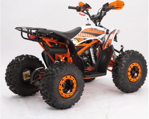 Дитячий акумуляторний квадроцикл моторизований DESERT STORM помаранчевий