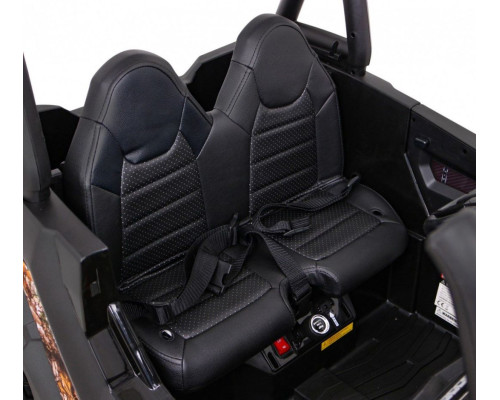 Дитяча акумуляторна машинка баггі UTV Roadster Black