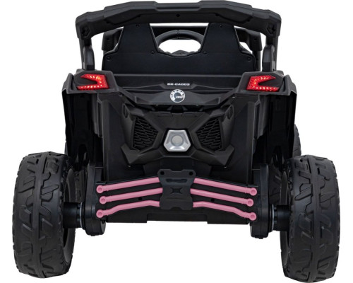 Дитячий акумуляторний квадроцикл CAN-AM Maverick рожевий