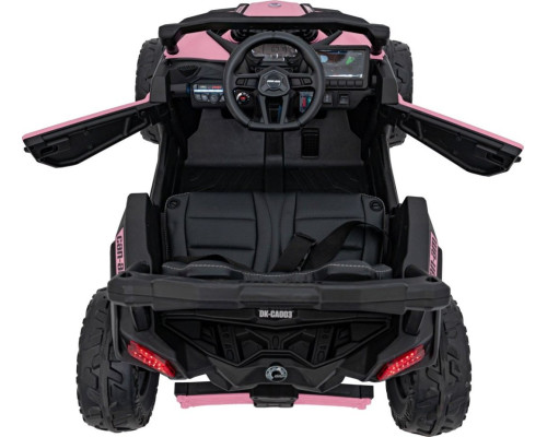 Дитячий акумуляторний квадроцикл CAN-AM Maverick рожевий