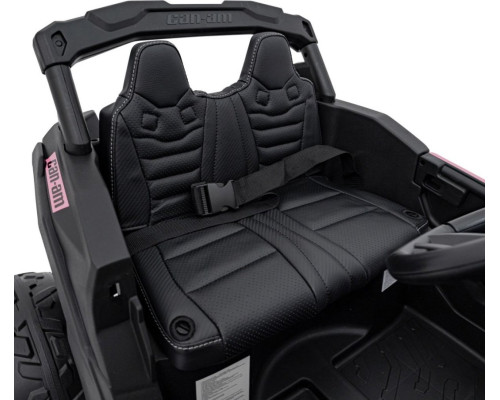 Дитячий акумуляторний квадроцикл CAN-AM Maverick рожевий