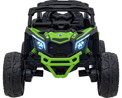Дитячий акумуляторний квадроцикл CAN-AM Maverick Зелений