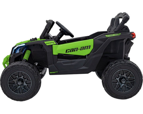Дитячий акумуляторний квадроцикл CAN-AM Maverick Зелений