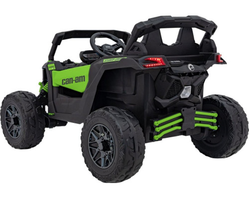 Дитячий акумуляторний квадроцикл CAN-AM Maverick Зелений