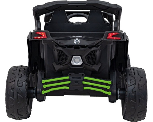 Дитячий акумуляторний квадроцикл CAN-AM Maverick Зелений