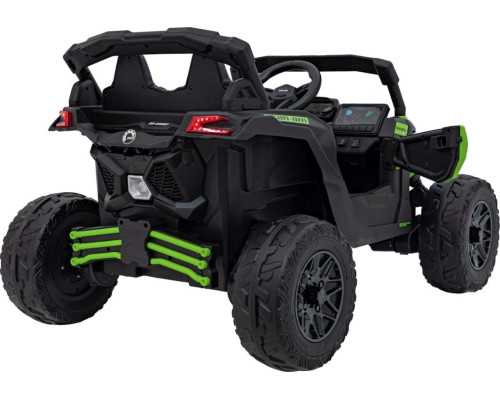 Дитячий акумуляторний квадроцикл CAN-AM Maverick Зелений