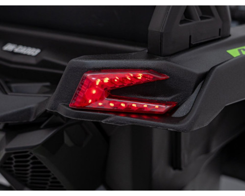 Дитячий акумуляторний квадроцикл CAN-AM Maverick Зелений