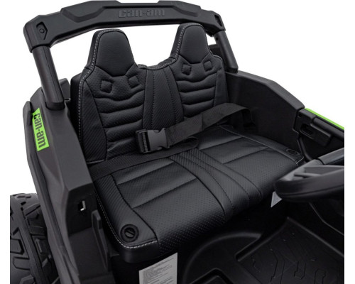 Дитячий акумуляторний квадроцикл CAN-AM Maverick Зелений