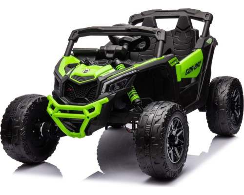 Дитячий акумуляторний квадроцикл CAN-AM Maverick Зелений
