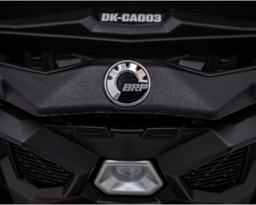 Дитячий акумуляторний квадроцикл CAN-AM Maverick Жовтий