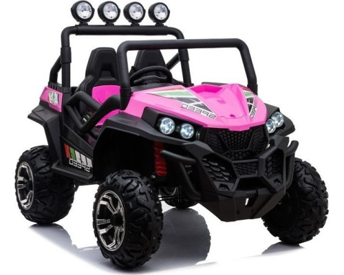 Дитяча акумуляторна машинка баггі Grand рожева