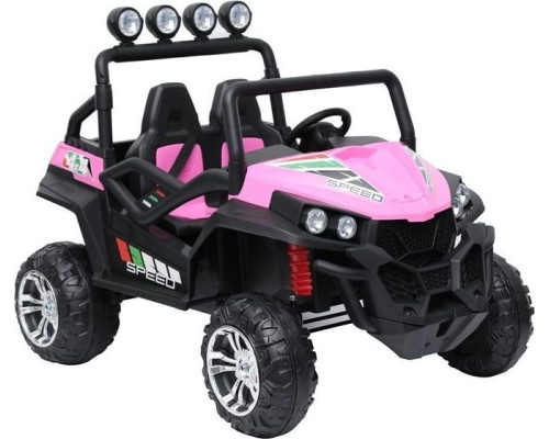 Дитяча акумуляторна машинка баггі Grand рожева