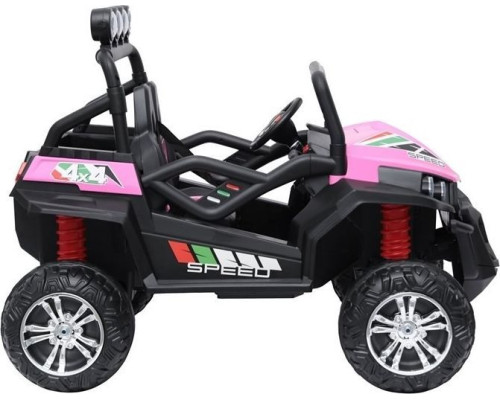 Дитяча акумуляторна машинка баггі Grand рожева