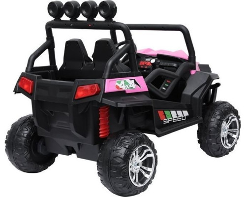 Дитяча акумуляторна машинка баггі Grand рожева