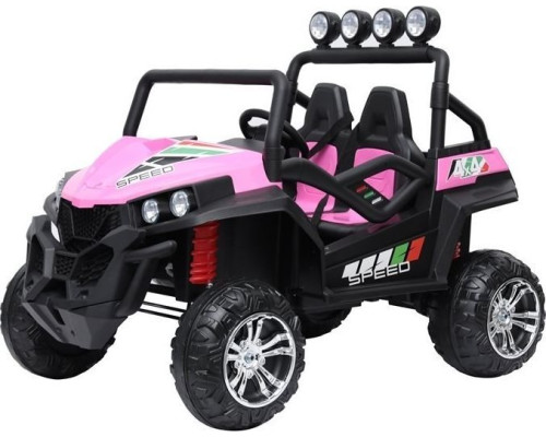 Дитяча акумуляторна машинка баггі Grand рожева