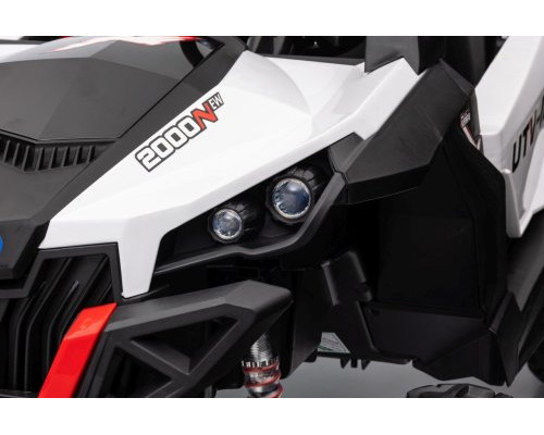 Дитяча акумуляторна машинка Баггі UTV-MX 2000N Біла