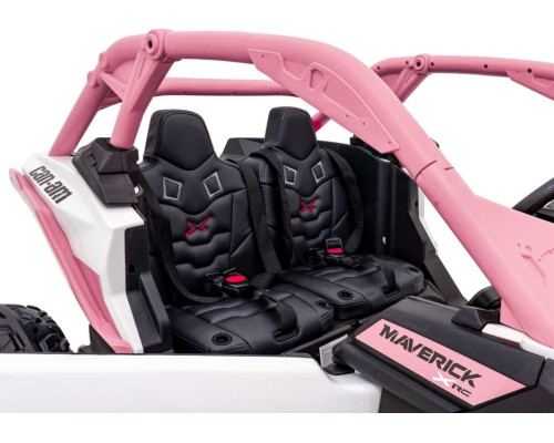 Дитяча акумуляторна машинка Баггі Maverick Turbo RR Рожева