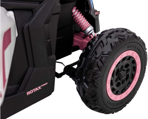 Дитяча акумуляторна машинка Баггі Maverick Turbo RR Рожева