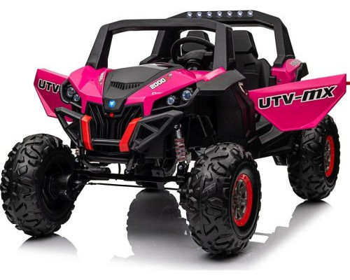 Дитяча акумуляторна машинка Баггі UTV-MX 2000N Рожева