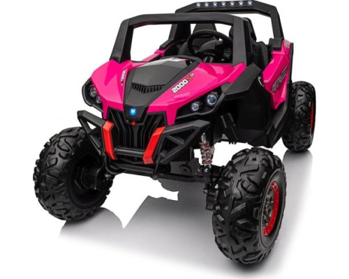Дитяча акумуляторна машинка Баггі UTV-MX 2000N Рожева