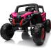 Дитяча акумуляторна машинка Баггі UTV-MX 2000N Рожева