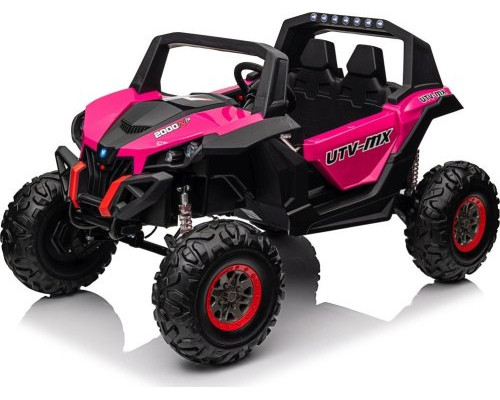 Дитяча акумуляторна машинка Баггі UTV-MX 2000N Рожева