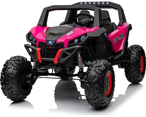 Дитяча акумуляторна машинка Баггі UTV-MX 2000N Рожева