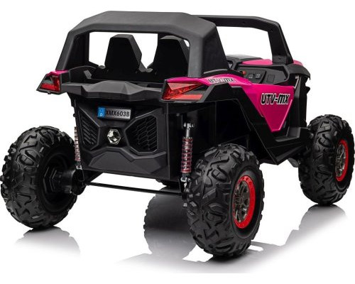 Дитяча акумуляторна машинка Баггі UTV-MX 2000N Рожева