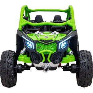 Дитяча акумуляторна машинка Баггі Maverick Turbo RR Green