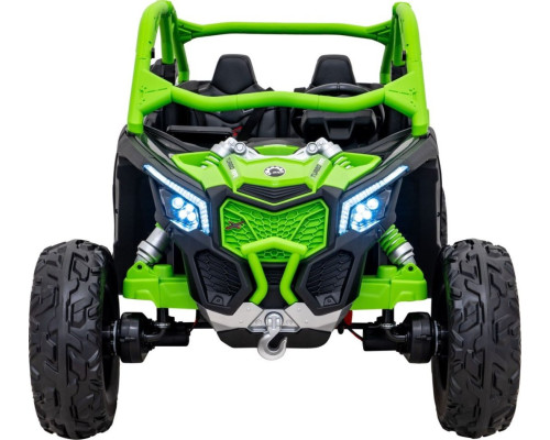 Дитяча акумуляторна машинка Баггі Maverick Turbo RR Green