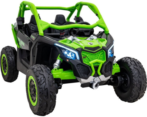 Дитяча акумуляторна машинка Баггі Maverick Turbo RR Green