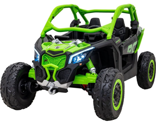 Дитяча акумуляторна машинка Баггі Maverick Turbo RR Green