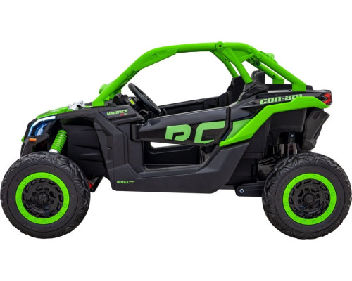 Дитяча акумуляторна машинка Баггі Maverick Turbo RR Green