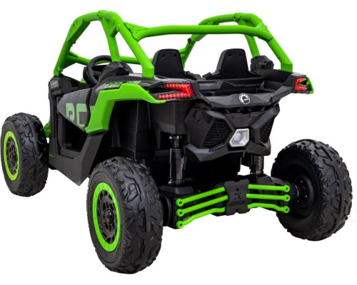 Дитяча акумуляторна машинка Баггі Maverick Turbo RR Green