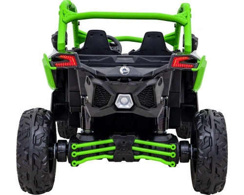 Дитяча акумуляторна машинка Баггі Maverick Turbo RR Green