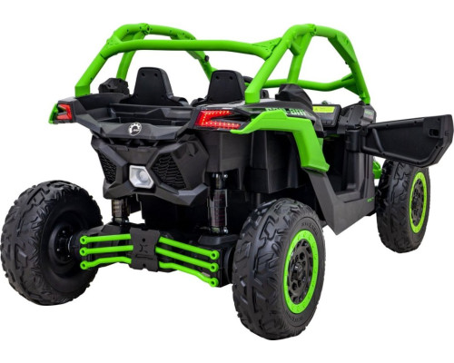 Дитяча акумуляторна машинка Баггі Maverick Turbo RR Green