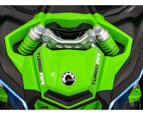 Дитяча акумуляторна машинка Баггі Maverick Turbo RR Green