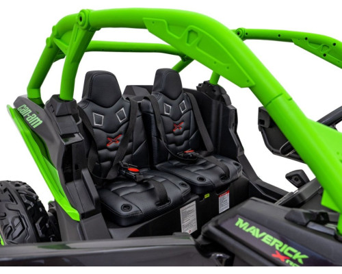 Дитяча акумуляторна машинка Баггі Maverick Turbo RR Green