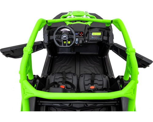 Дитяча акумуляторна машинка Баггі Maverick Turbo RR Green