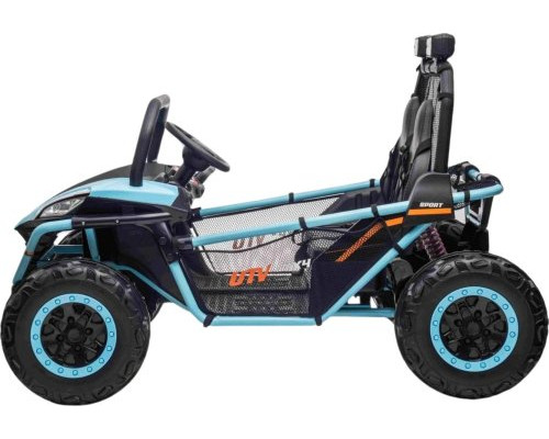 Дитяча акумуляторна машинка Баггі FASTER Блакитна
