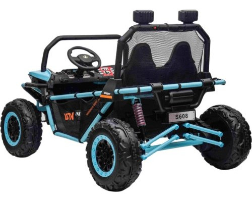 Дитяча акумуляторна машинка Баггі FASTER Блакитна