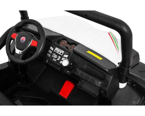 Дитячий акумуляторний баггі Grand Buggy Strong Lift. Білий