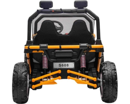 Дитяча акумуляторна машинка Баггі FASTER  Р Жовта