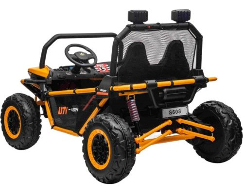 Дитяча акумуляторна машинка Баггі FASTER  Р Жовта