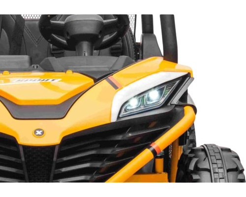 Дитяча акумуляторна машинка Баггі FASTER  Р Жовта