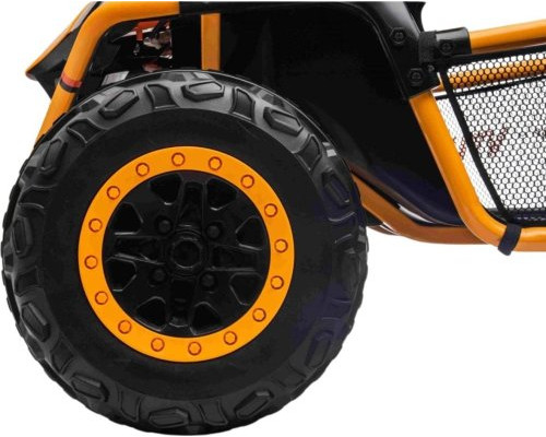 Дитяча акумуляторна машинка Баггі FASTER  Р Жовта