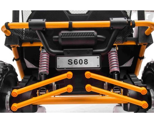 Дитяча акумуляторна машинка Баггі FASTER  Р Жовта