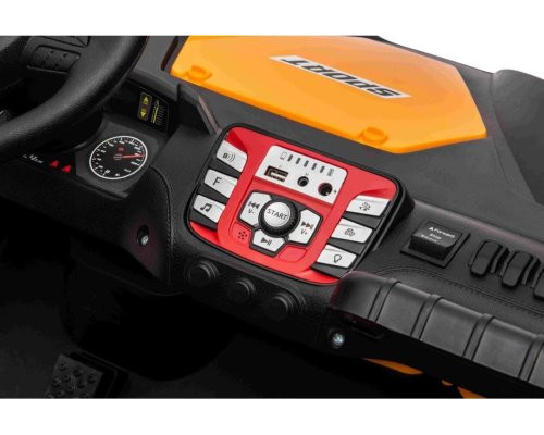 Дитяча акумуляторна машинка Баггі FASTER  Р Жовта